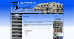 Desktop Screenshot of electrodynamics.com.na